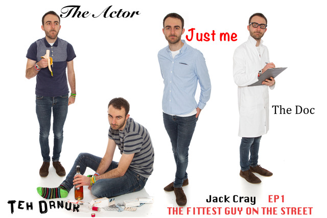compliation of different versions of Jack - actor, doctor,drunk, me